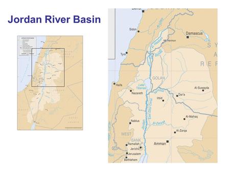 Jordan River Basin.