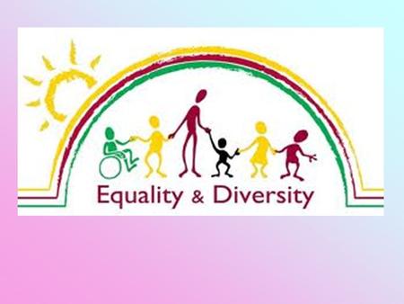 What is Equality? Equality is about creating a fairer society where everyone can participate and has the same opportunity to fulfil their potential. Equality.