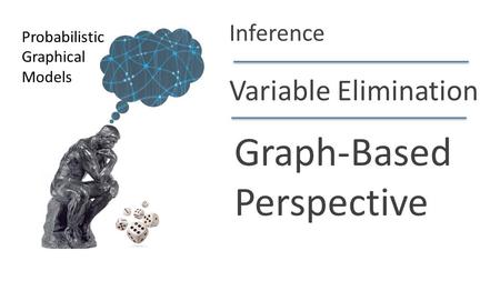 Daphne Koller Variable Elimination Graph-Based Perspective Probabilistic Graphical Models Inference.