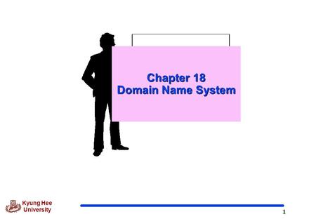 1 Kyung Hee University Chapter 18 Domain Name System.