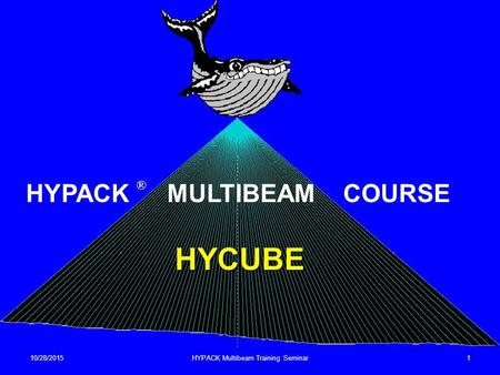 HYPACK Multibeam Training Seminar