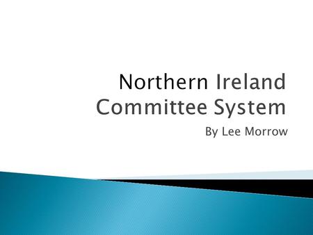 By Lee Morrow.  A Committee is a group of roughly 11 MLAs who are given a particular role to focus on. There are eleven departments plus the first ministers.