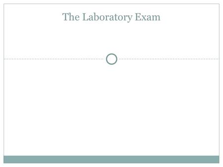 The Laboratory Exam. 1. Solutions Know how to identify acids and bases with litmus paper. Acids turn blue litmus paper red. Bases turn red litmus paper.