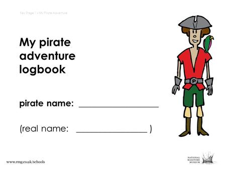 My pirate adventure logbook
