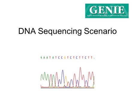 DNA Sequencing Scenario