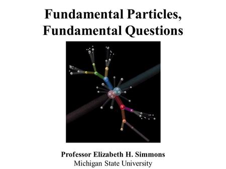 Fundamental Particles, Fundamental Questions
