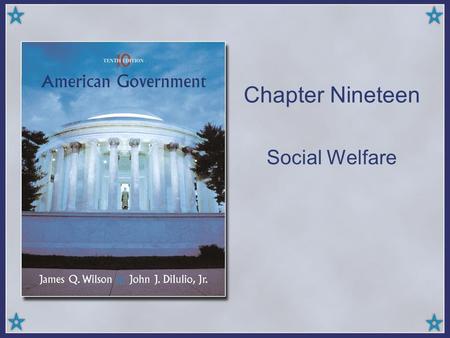 Chapter Nineteen Social Welfare. Connection-Social Regulation Gov’t correction to wide variety of effects brought about by economic regulation. Includes.