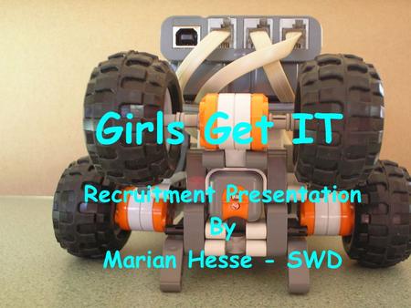 Girls Get IT Recruitment Presentation By Marian Hesse - SWD.