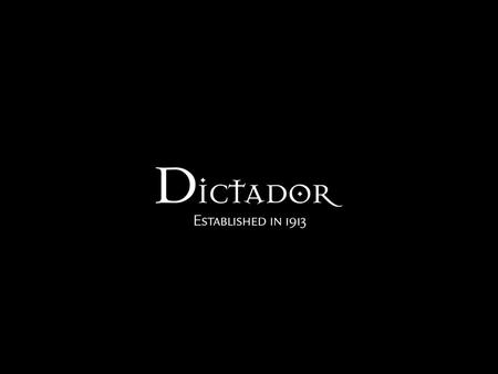 CONCEPT The whole concept of Dictador is extraordinary. We combine fantastic, high quality aged rum, the age-long traditions of Colombian distilleries,
