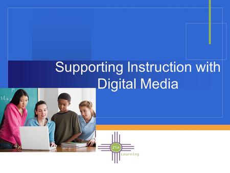Company LOGO Supporting Instruction with Digital Media.