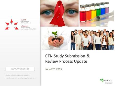 Www.hivnet.ubc.ca CTN Study Submission & Review Process Update June 2 nd, 2015.