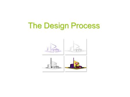 The Design Process. The Design Process The Design Process is a systematic way of working. It is a step-by-step progression which shows the way in which.