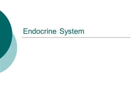 Endocrine System. Some Review First 4 types of cell signal mechamisms  Direct Contact- see table and page 127  Paracrine Signaling, message transmitted.