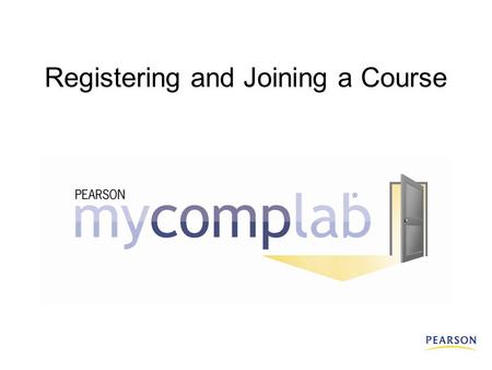 Registering and Joining a Course. What do I need to register? All students need:  A student access code An access code looks like this: SMPLE – FRILL.