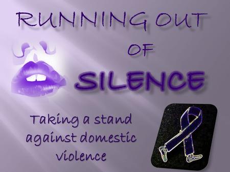 Taking a stand against domestic violence