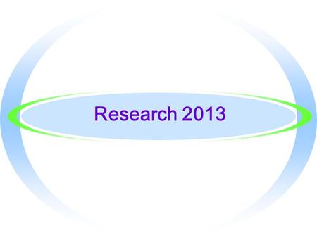 Research 2013.