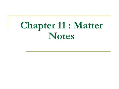 Chapter 11 : Matter Notes. Mole (mol) is equal to 6.02x10 23 The mole was named in honor of Amedeo Avogadro. He determined the volume of one mole of gas.