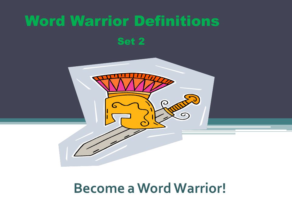 Warrior - Definition, Meaning & Synonyms