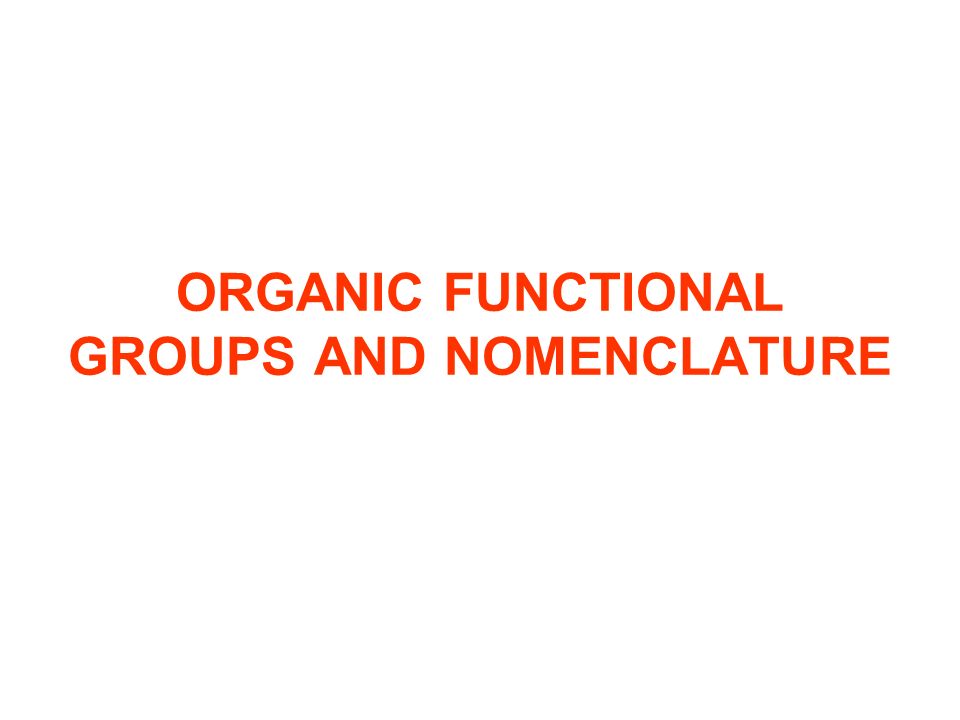 PPT Chapter 12 Functional Groups II And Nomenclature II, 52% OFF