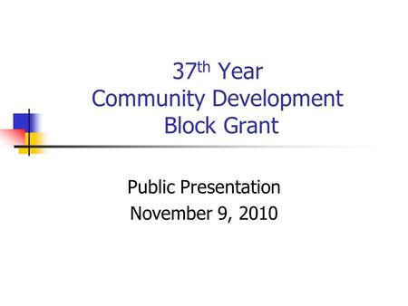 Community Services Block Grant (CSBG) - Ppt Download