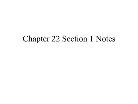 Chapter 22 Section 1 Notes. I. The Roots of Modern Science.