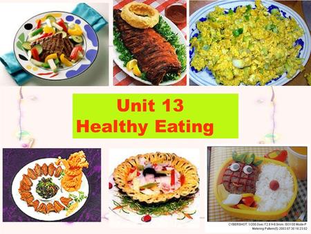 Unit 13 Healthy Eating Snacks 1. Why do people need those snacks? We need to refuel by eating snacks now and then 2. what`s the main idea of each paragraph?