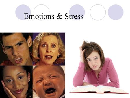 Emotions & Stress. What are the three parts of emotion? Expressive behavior Physiological arousal Conscious experience.