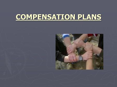 COMPENSATION PLANS. PROBLEM AREAS ► Responsibility For Salary Decision ► What Other Employers Are Paying? ► Activity And Reward System ► Salary Determining.