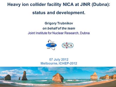 Heavy ion collider facility NICA at JINR (Dubna):