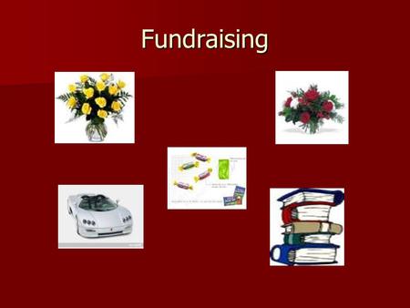 Fundraising. Flowers Car Wash Candy Sale Patron Book.