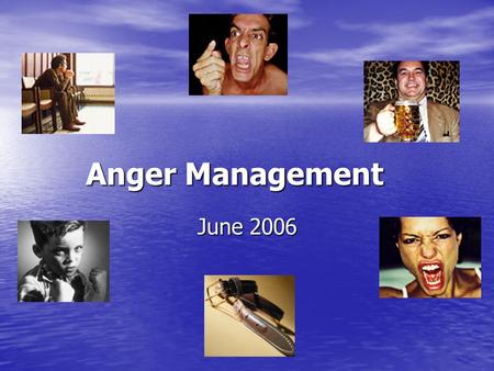 Anger Management June 2006. What triggers anger? Anger is one reaction to an event that represents a stress, threat or loss to you Anger is one reaction.