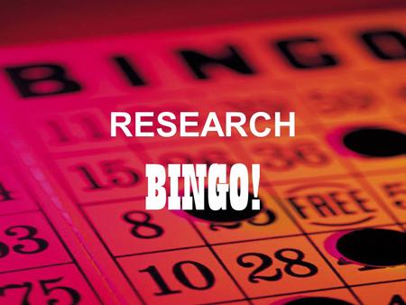 RESEARCH BINGO!. Compared to teachers in a flexible block schedule, teachers in a traditional, fixed-period schedule are more likely to implement a variety.