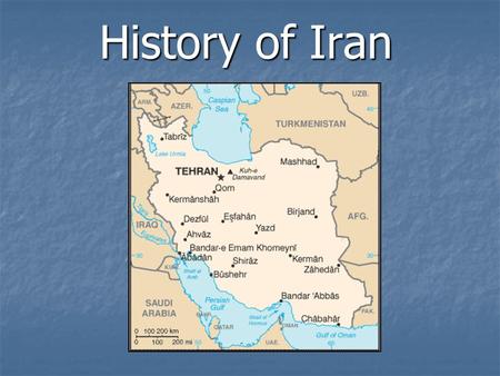 History of Iran.