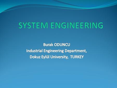  Before software can be engineered, the system must be understood.  The overall objective of the system must be determined, the role of the system elements.