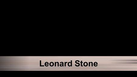 Leonard Stone. Pressing the Fast Forward Button Luke 15:14-15 NLT “About the time when his money was gone a great famine swept over the land, and he.