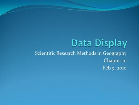 Data Visualization Eileen Quenin Dr. Gallimore HFE ppt download