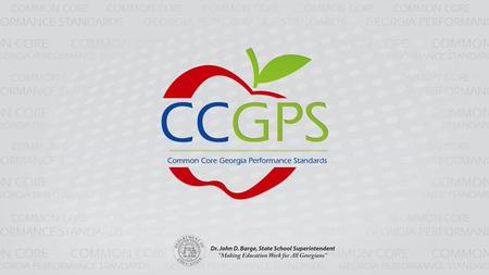 Common Core Georgia Performance Standards Facilitating Student-Led Discussions, K-12 Part 3: Using Student-Led Discussion to Assess Understanding—Elementary.
