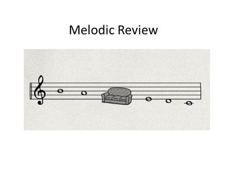 Melodic Review.
