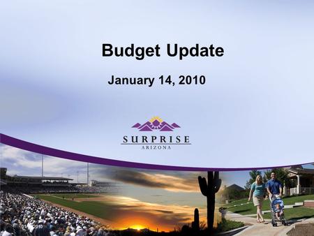 Budget Update January 14, 2010 01/14/2010 1. Non-Construction Local Sales Tax Month 3 Year Average FY2010 Budget FY2010 Actual% of Budget Projected FYE.
