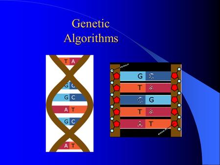 Genetic Algorithms. Evolutionary Methods Methods inspired by the process of biological evolution. Main ideas: Population of solutions Assign a score or.