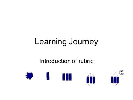 Learning Journey Introduction of rubric. How to achieve our learning outcomes Discussions List 1.Setting 2.Vocabulary 3.Books 4.Ict tools 5.Time.