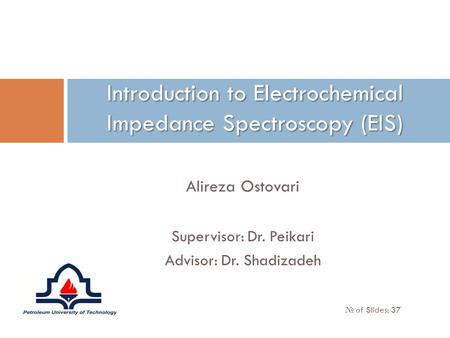 Introduction to Electrochemical Impedance Spectroscopy (EIS)