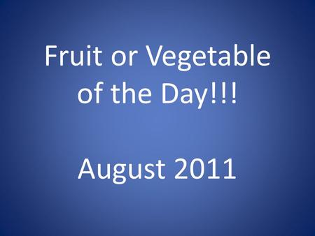 Fruit or Vegetable of the Day!!! August 2011. - You can plant the top of this fruit and it will grow another fruit in 2-3 years - Hawaii and Costa Rica.