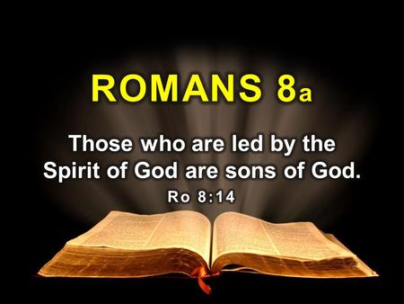 Theme Living by personal appetites is ultimately destructive but following the Spirit of God brings belonging, direction and peace. The word Spirit appears.