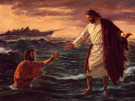 TITLE: Stepping Out of the Boat TEXT: Matthew 14:22-34 THEME: God rewards believers who take risks based on his promises.