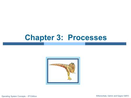 Silberschatz, Galvin and Gagne ©2013 Operating System Concepts – 9 th Edition Chapter 3: Processes.