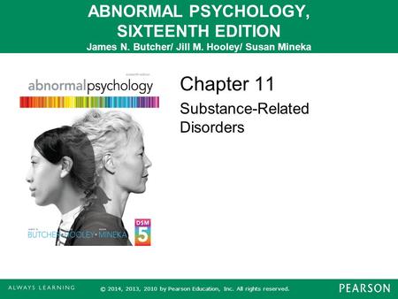 Chapter 11 Substance-Related Disorders