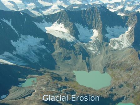 Glacial Erosion.