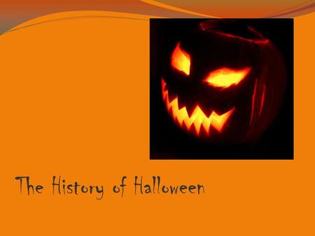 The History of Halloween. Where did it come from?
