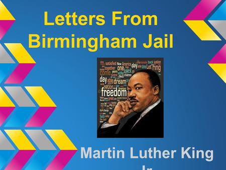 Letters From Birmingham Jail